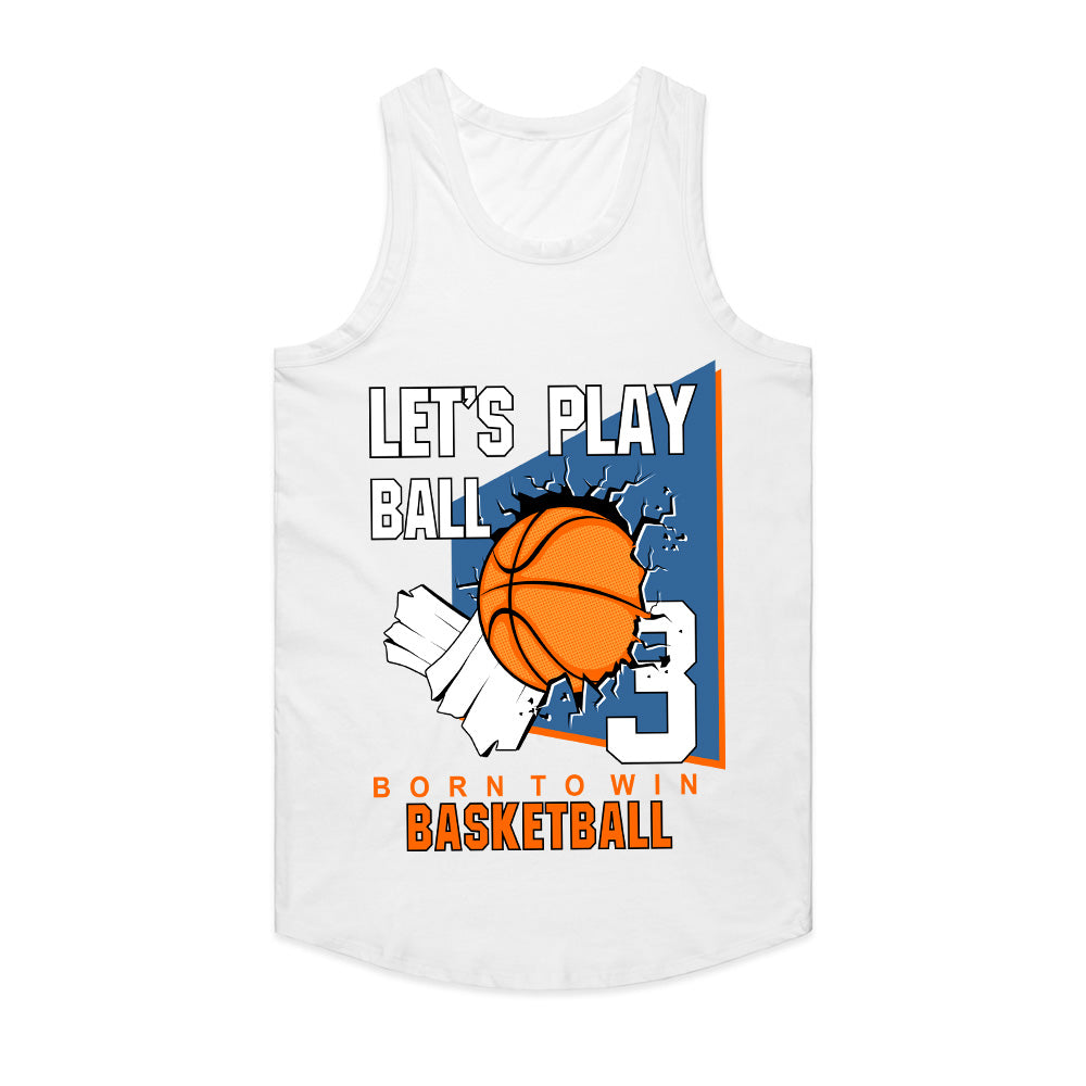 Born to Win: Let’s Play Ball Basketball Tee