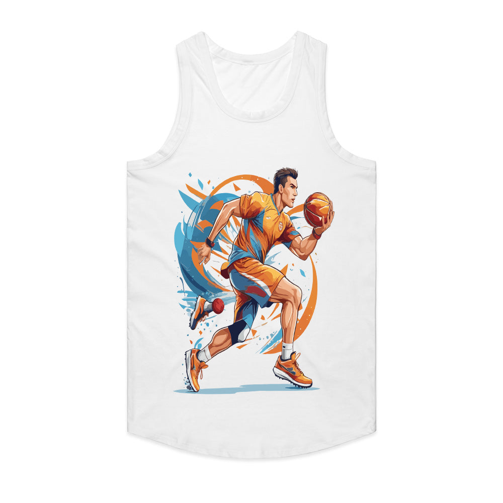 Full Court Surge: Dynamic Basketball Drive Tee
