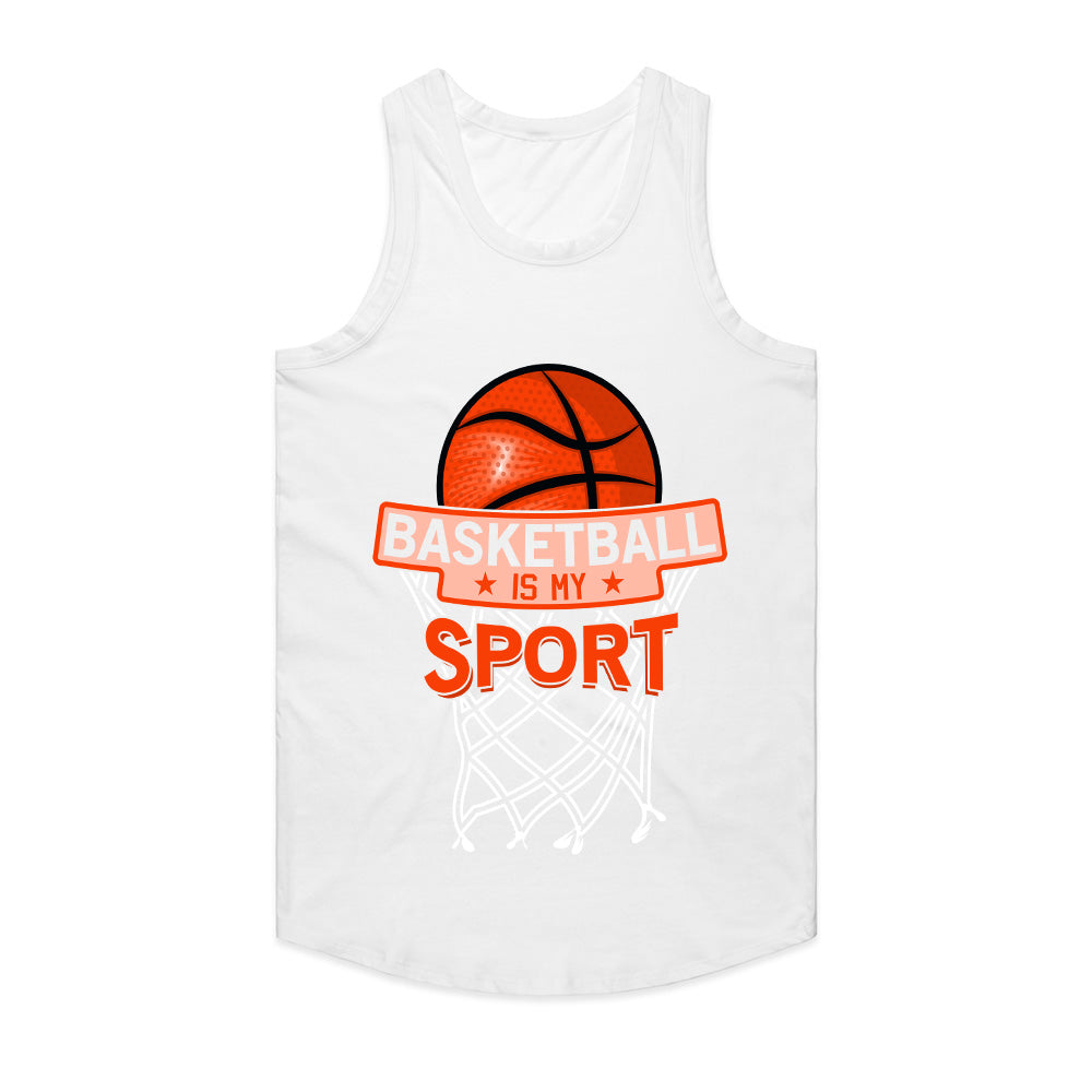 Swish Passion: Basketball Is My Sport Tee