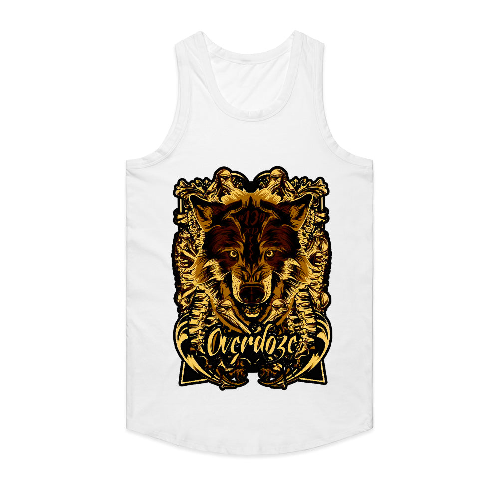 Savage Overdose: Golden Alpha Wolf Tee