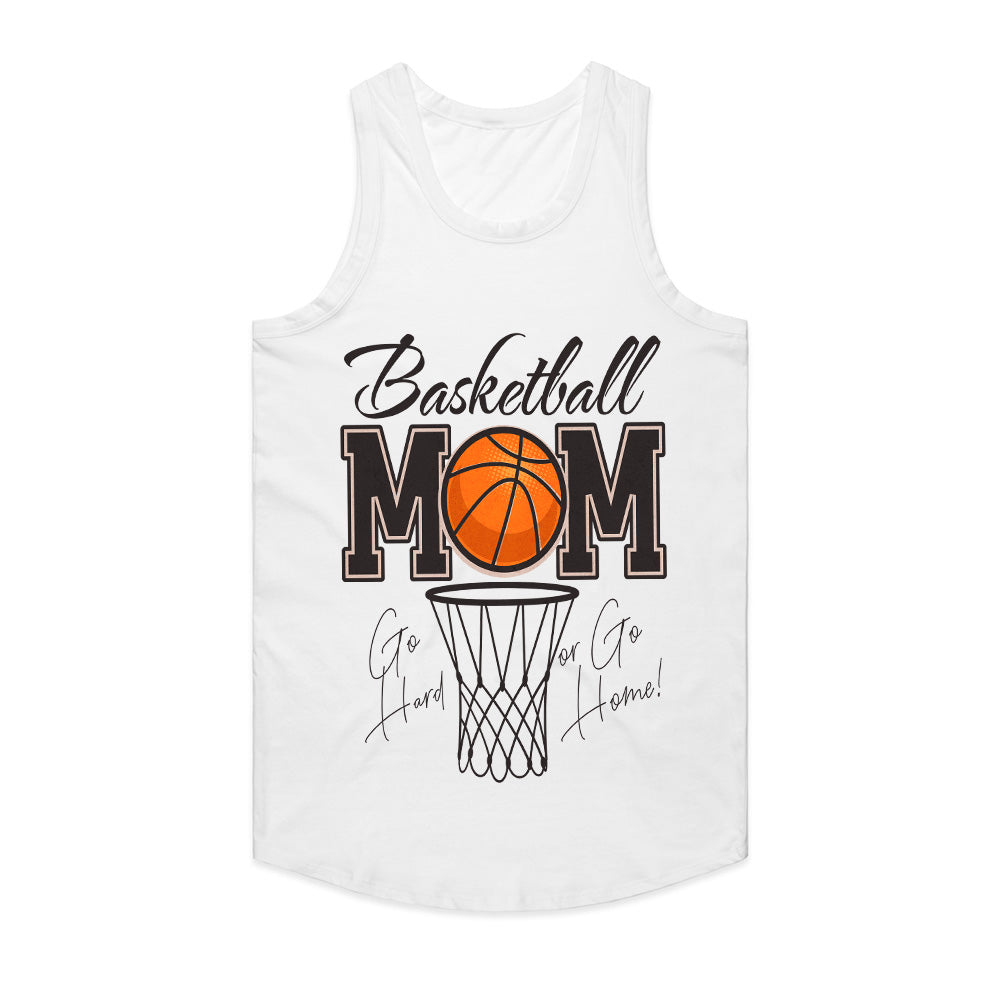 Court Queen: Basketball Mom Hustle Tee