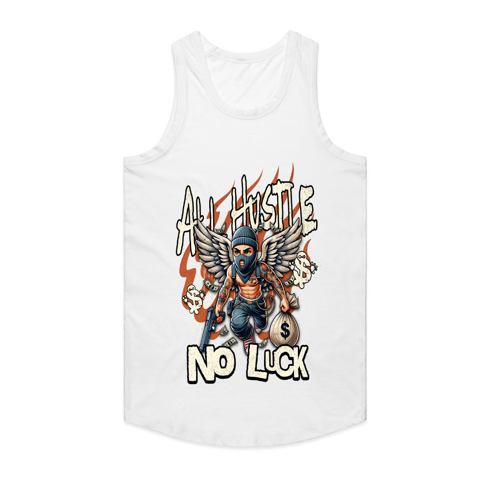 Relentless Grind: All Hustle No Luck Tee