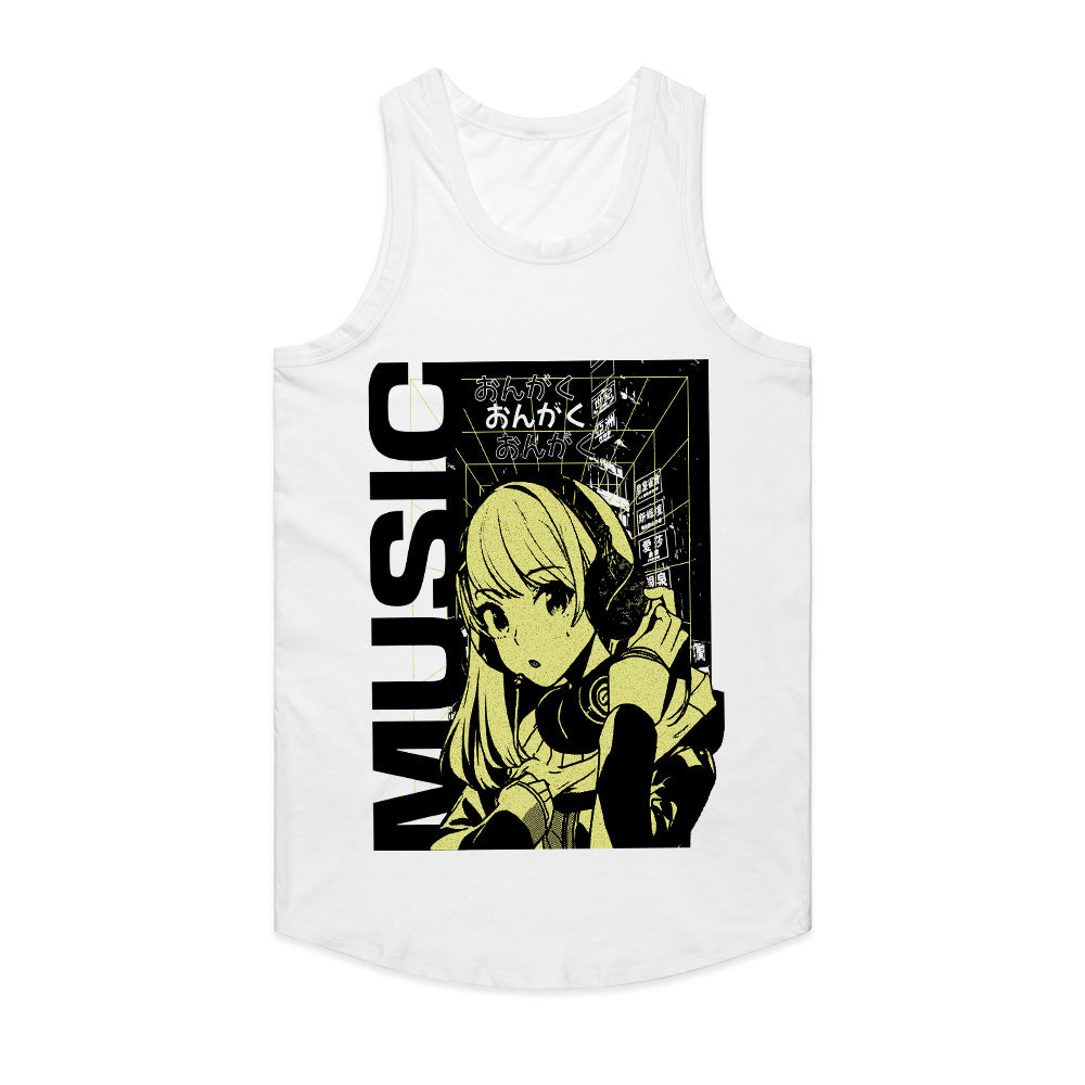 Neon Beats: Otaku Audio Tee