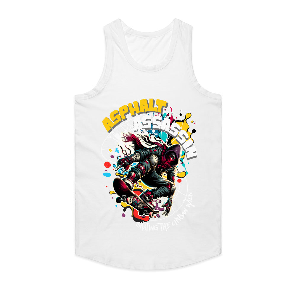 Asphalt Assassin – Urban Wild Skater Tee