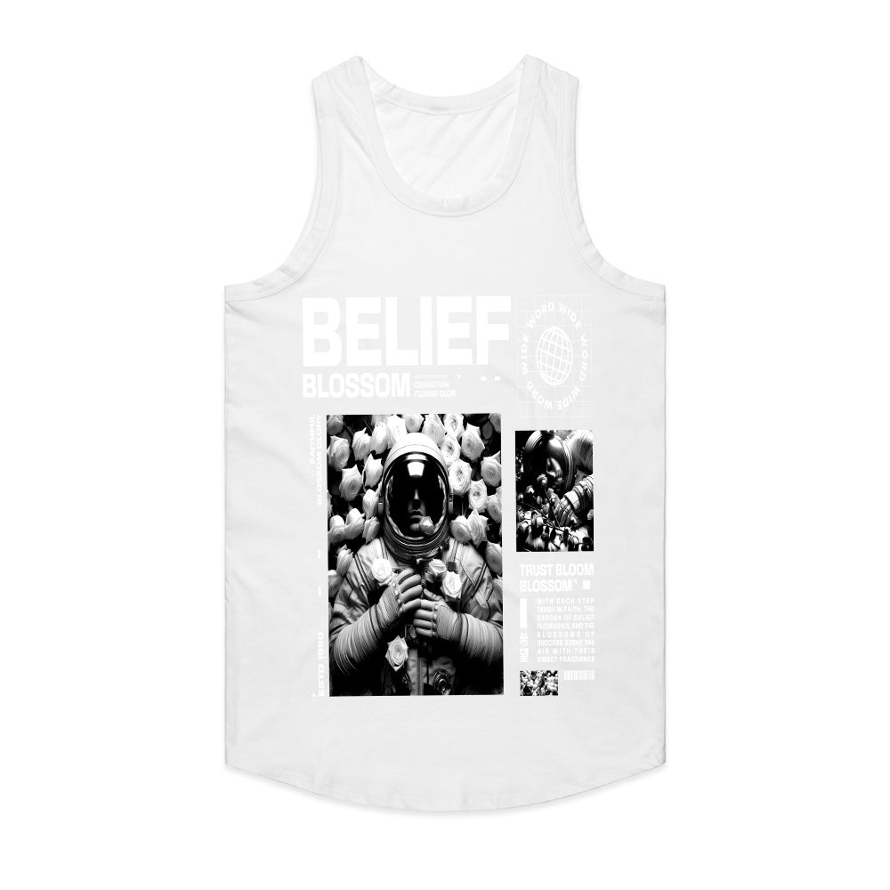 Belief Blossom – Cosmic Conviction Tee