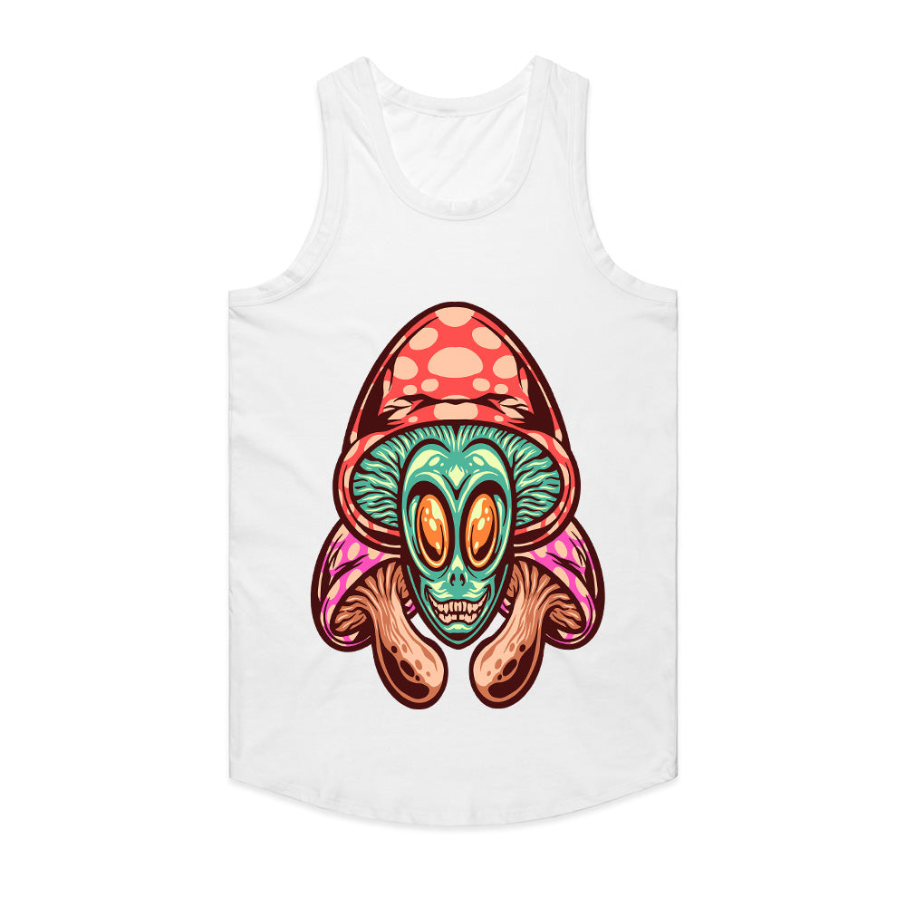 “Galactic Shroom Overlord” Psychedelic Alien Tee