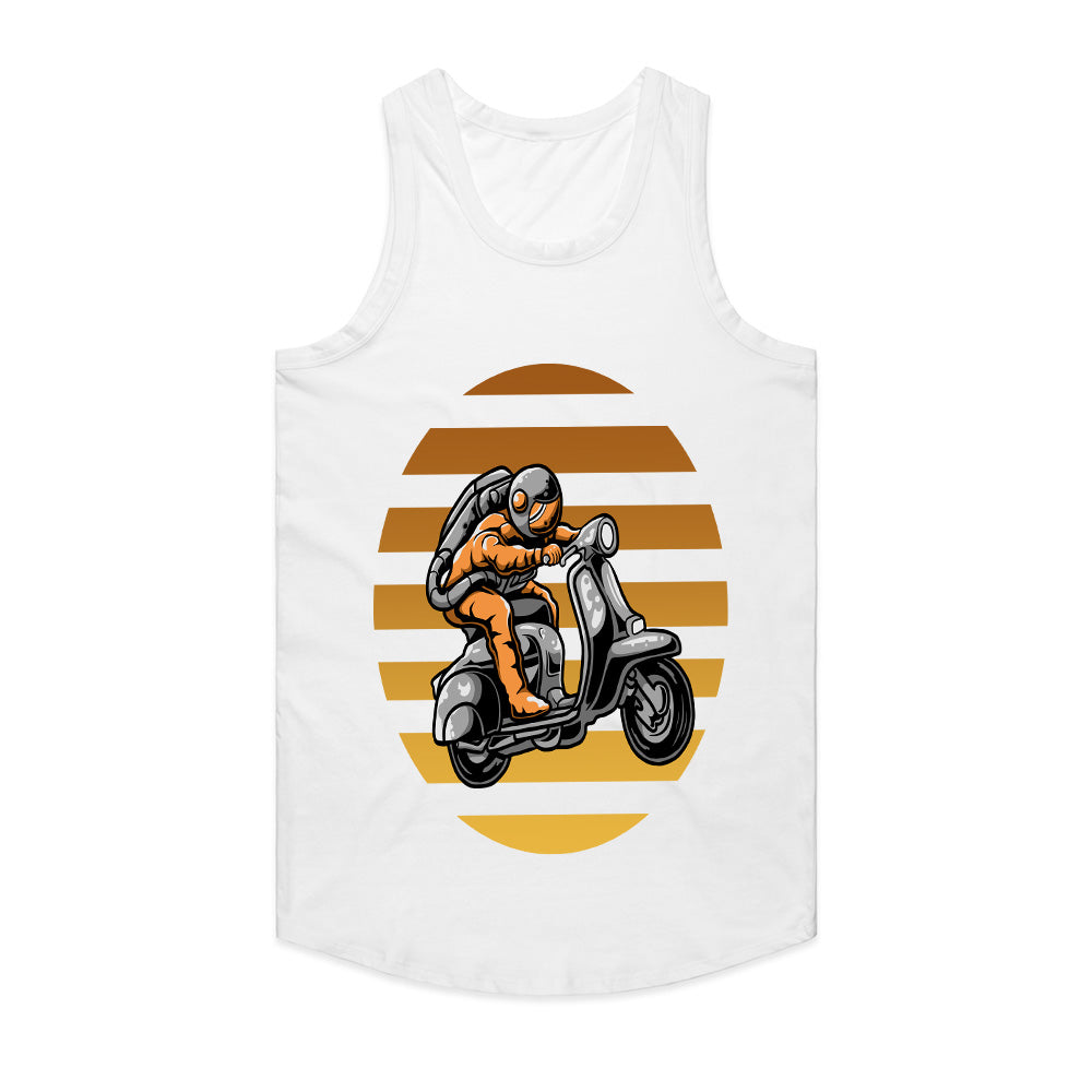 Solar Cruise: Astronaut on a Vespa Tee