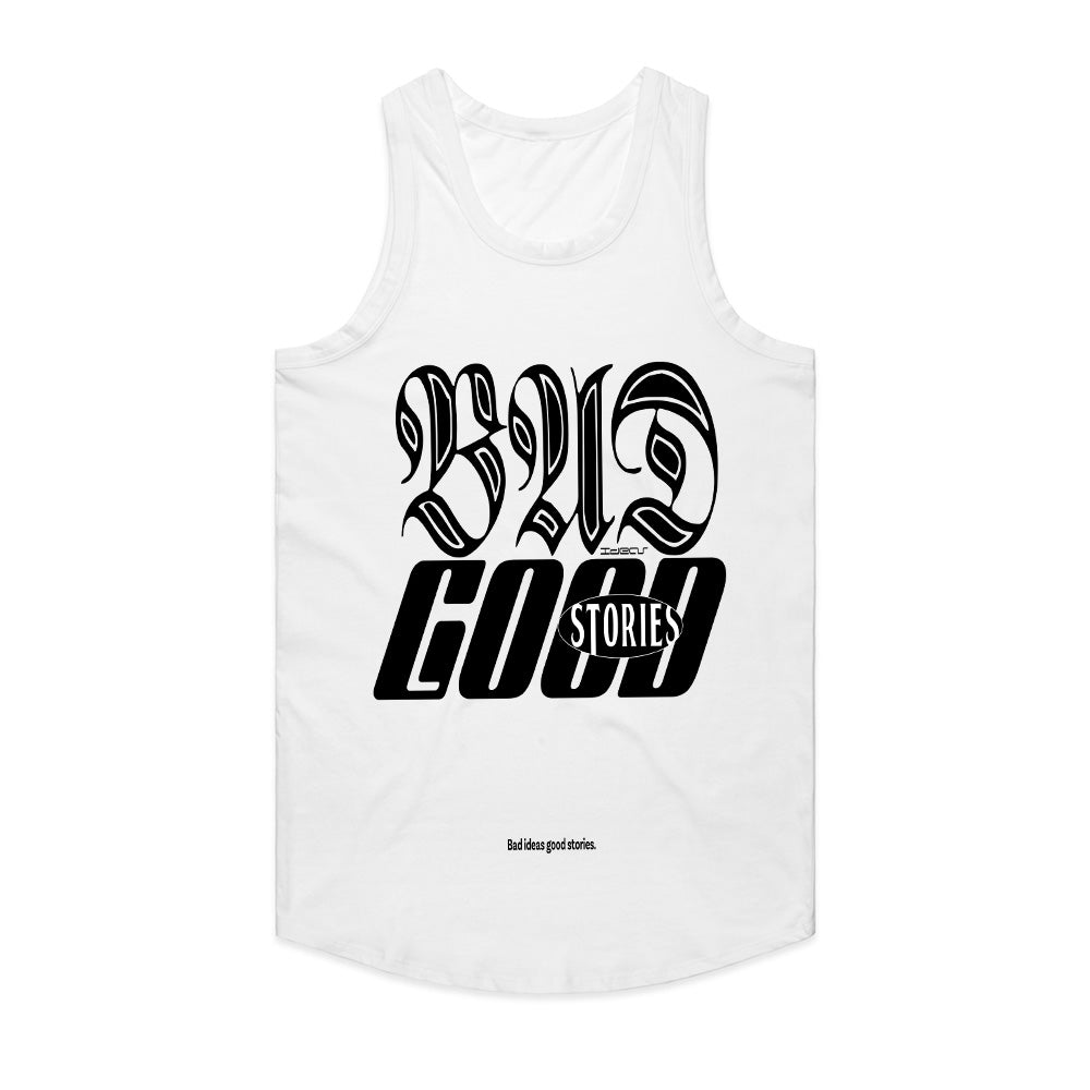 Chaos Ink™ Bad Ideas, Good Stories Tee