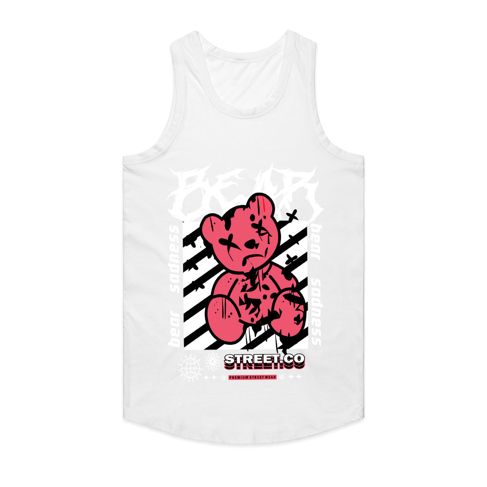 Shattered Stitch – Bear Sadness Street Tee