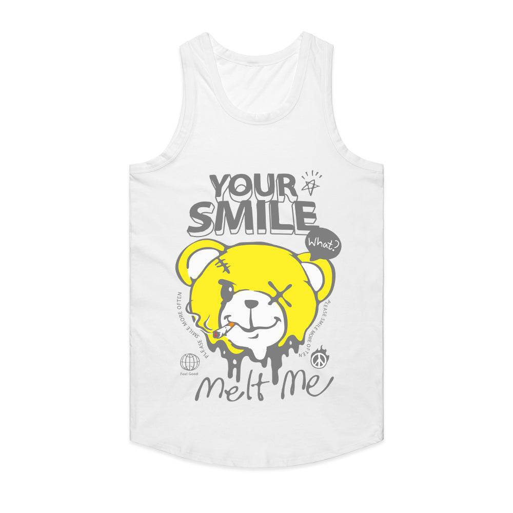 Melted Grin – Smile Drip Bear Tee