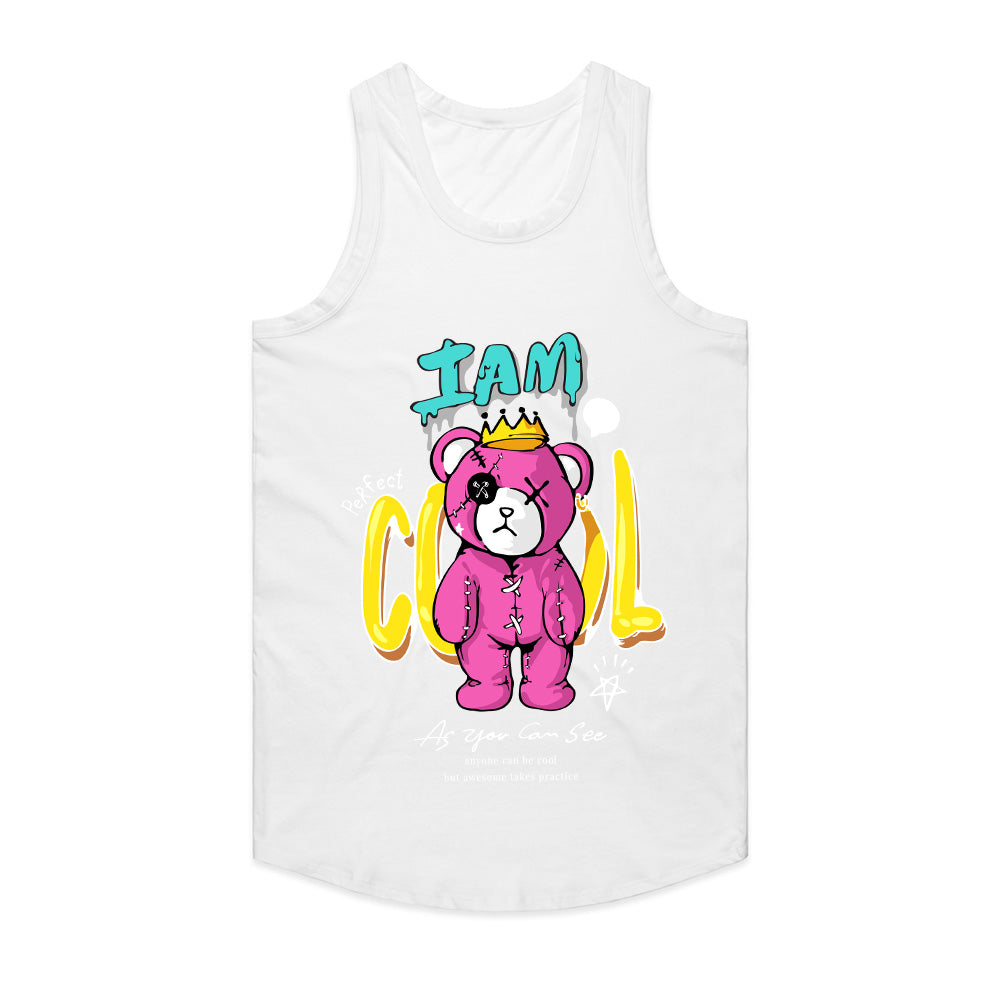 Crown of Cool – Pink Rebel Bear Tee