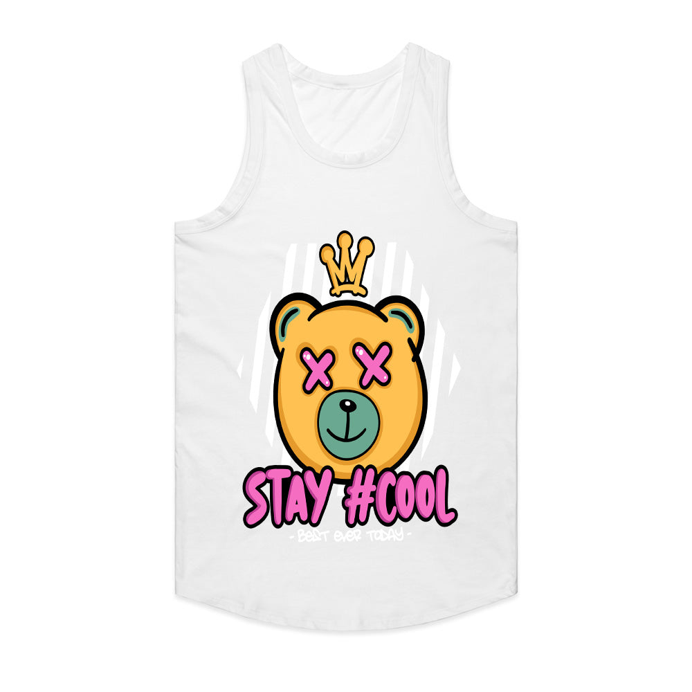 Crowned Chill – Stay #Cool Bear Tee