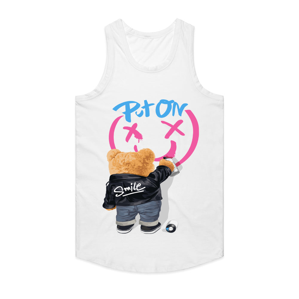 Smile Mode: Street Bear Graffiti Tee