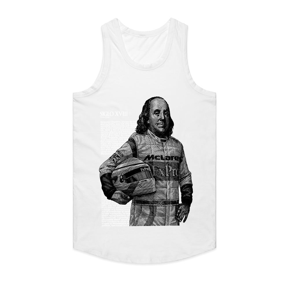 Franklin Speed: Enlightenment Racer Tee
