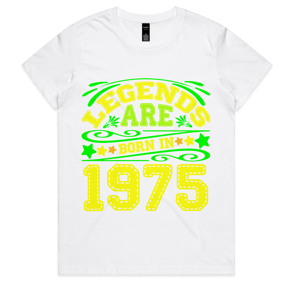 Legends Are Born in 1975 T-Shirt