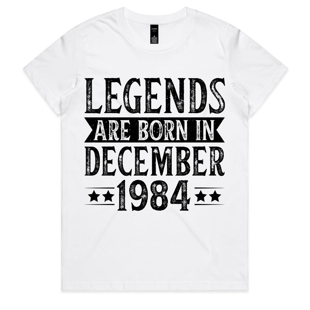 Legends Were Born in 1984 T-Shirt