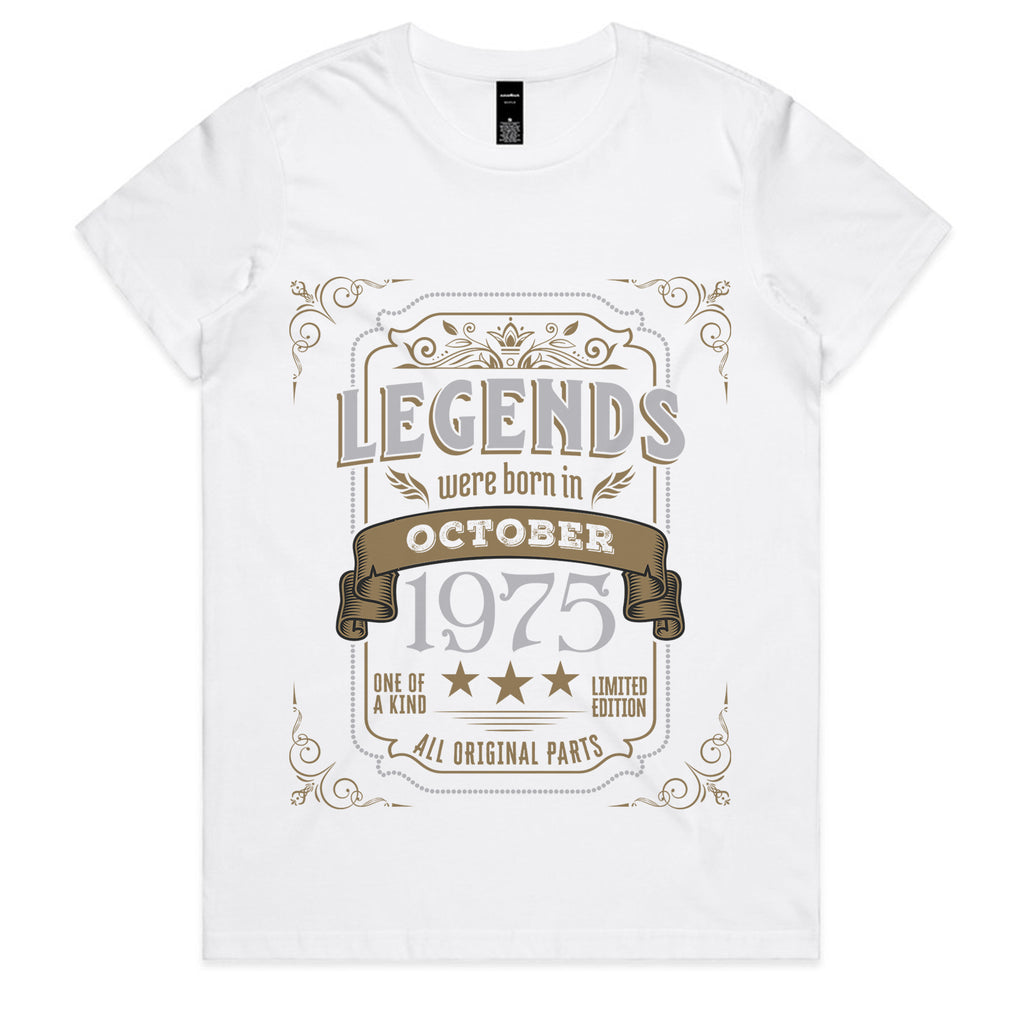 Legends Are Born in 1975 T-Shirt