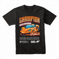 Champion Rider – Never Back Down Racing Streetwear T-Shirt