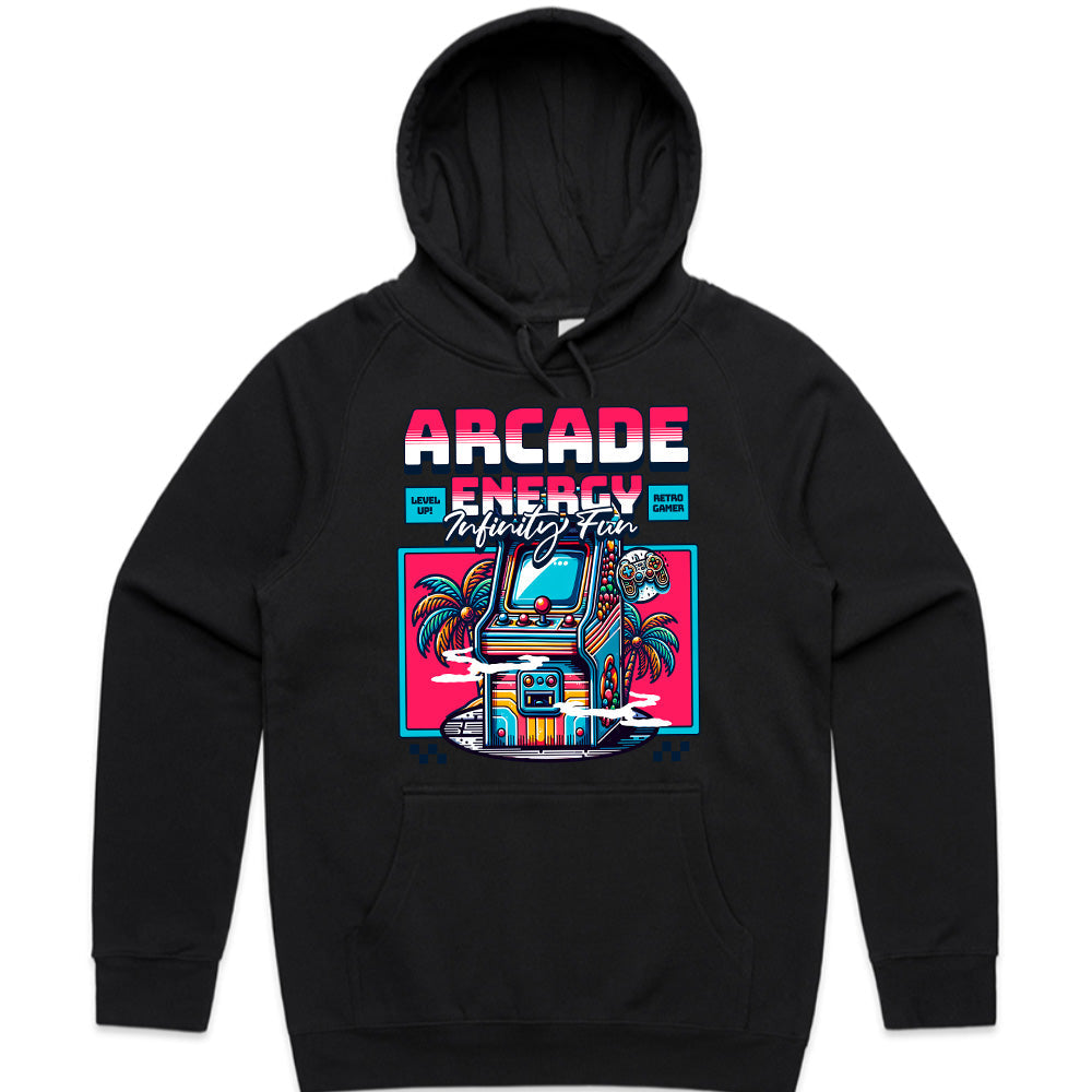 Arcade Energy - Infinity Fun Retro Gaming T-Shirt