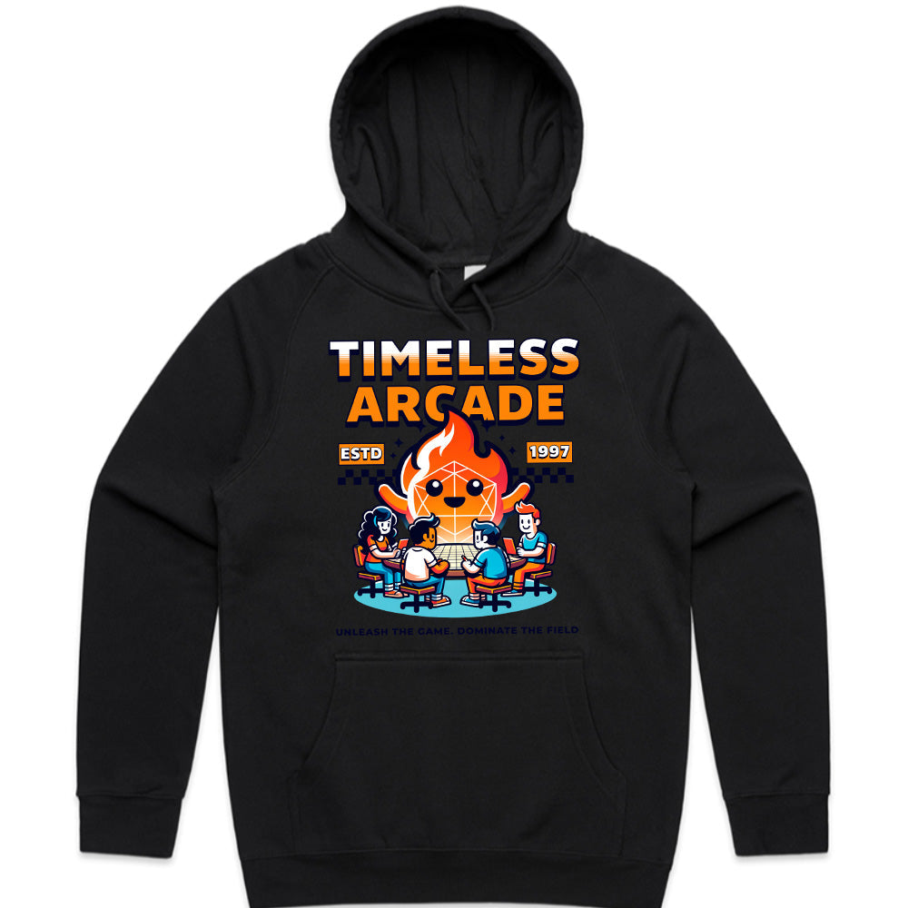Timeless Arcade - Retro Gaming & Tabletop Fusion T-Shirt