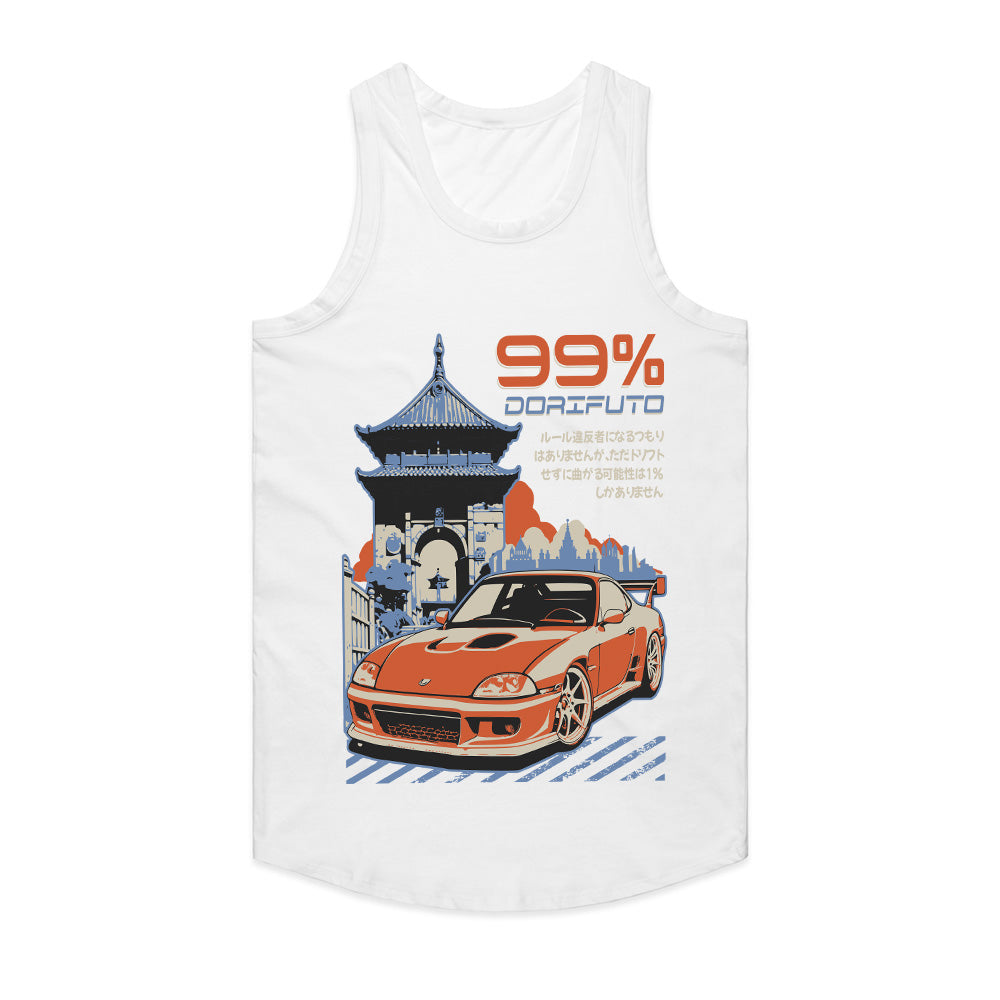 99% Dorifuto" JDM Drift T-Shirt – Toyota Supra Street Racing Aesthetic