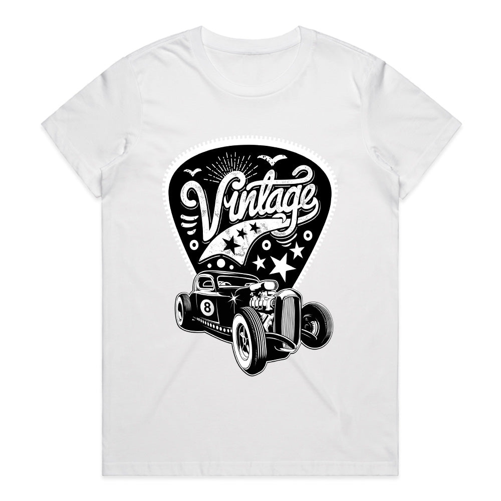 Vintage Hot Rod Classic Car T-Shirt – Retro Rockabilly Streetwear