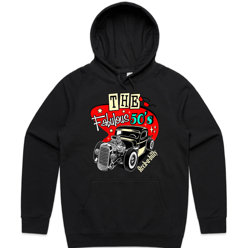The Fabulous 50s Rockabilly Hot Rod T-Shirt – Vintage Classic Car Retro Style