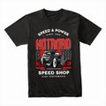 Hot Rod Speed Shop" T-Shirt – Vintage Muscle & High-Performance Style