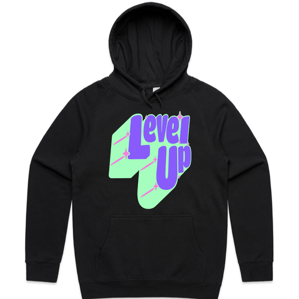 Level Up - Retro Neon Gamer Aesthetic T-Shirt
