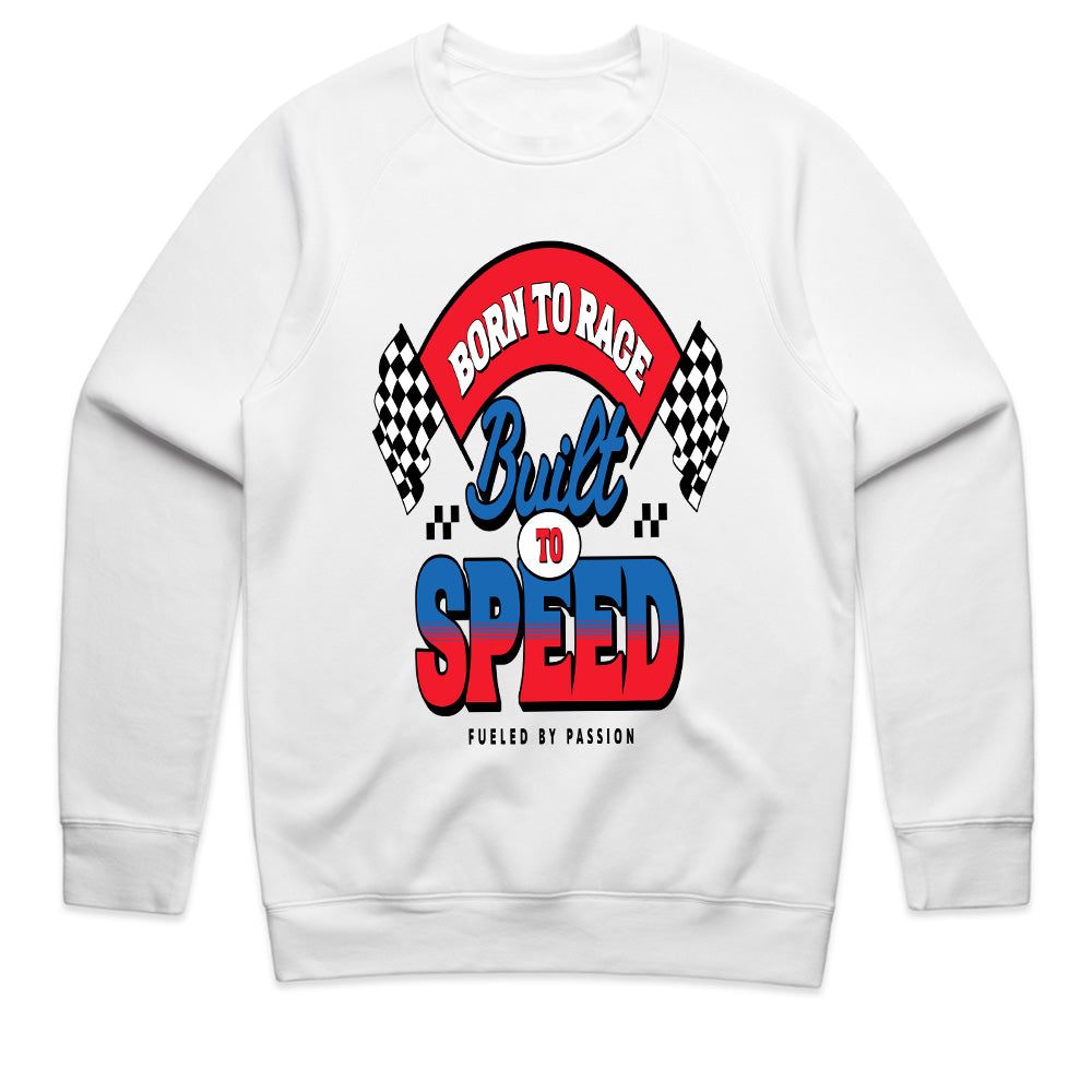 Born to Race, Built to Speed – Classic Racing Streetwear Tee
