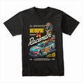 Vintage Racing Skull & Speedster Graphic T-Shirt – Motorsport Streetwear
