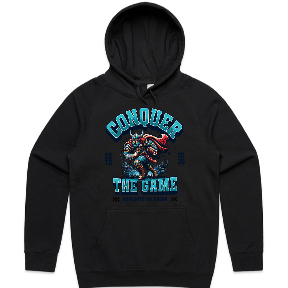 Conquer the Game - Viking Warrior Gamer T-Shirt