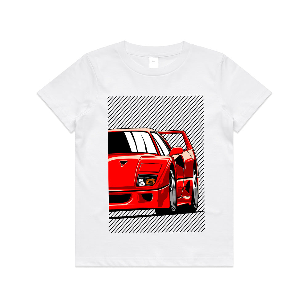 Red Supercar Icon – Retro Speed Legend T-Shirt