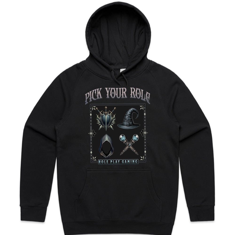 Pick Your Role - RPG Fantasy Class Selection T-Shirt