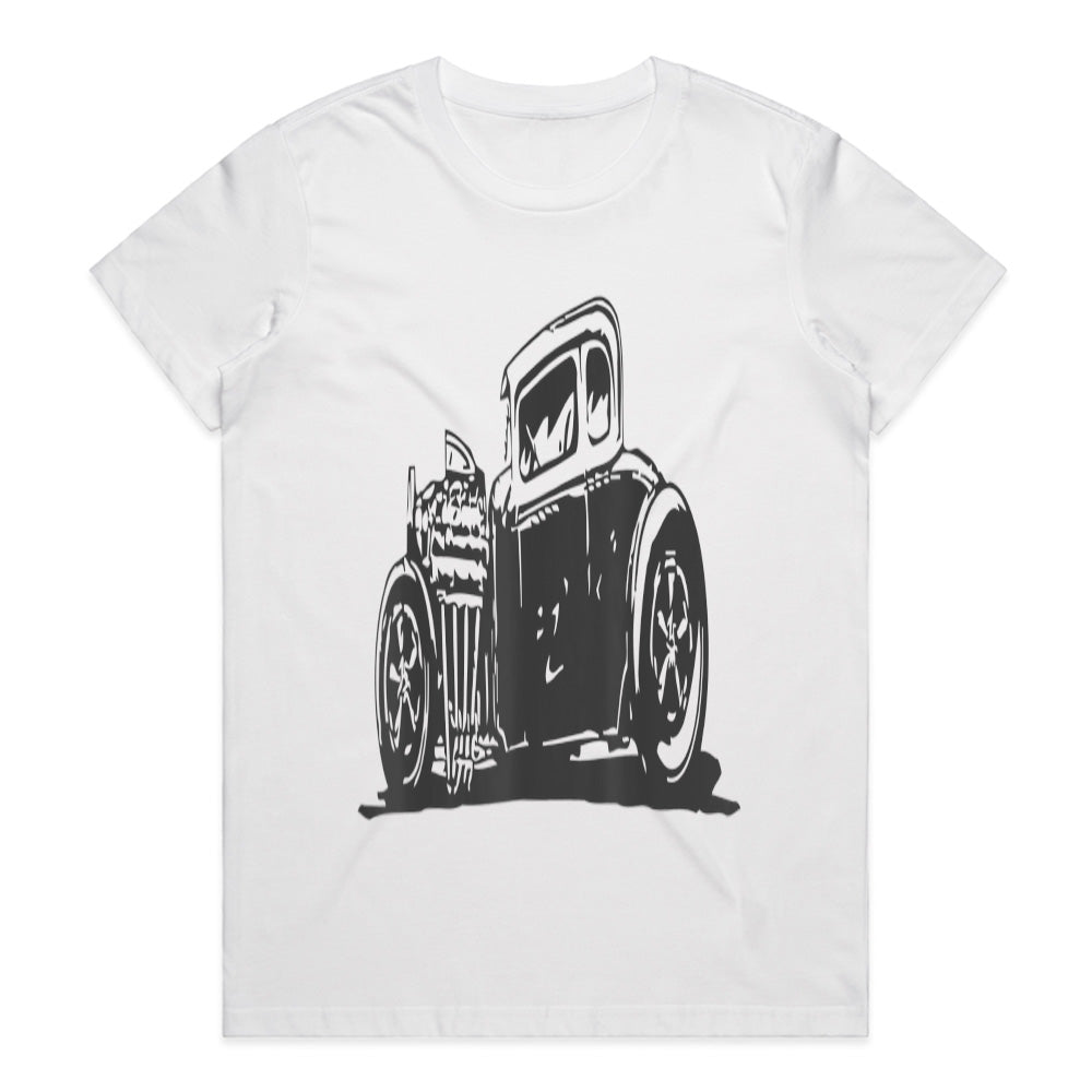Stealth Hot Rod T-Shirt – Vintage Muscle Car Shadow Racer Tee