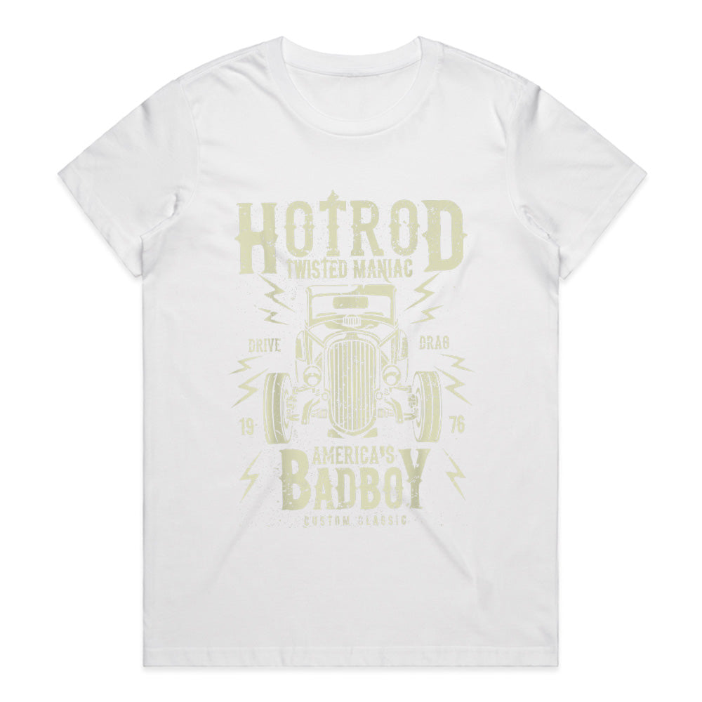 Hot Rod "America’s Bad Boy" T-Shirt – Vintage Drag Racing Classic Car Tee
