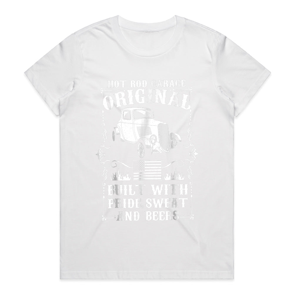 Hot Rod Garage Original T-Shirt – Classic Coupe Car Enthusiast Tee