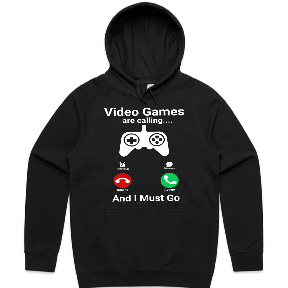 "Video Games Are Calling" Funny Gamer T-Shirt - Gaming Life Design