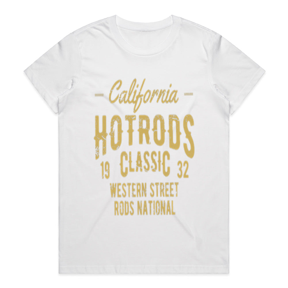 California Hot Rods Classic 1932 T-Shirt – Vintage Western Street Rods National