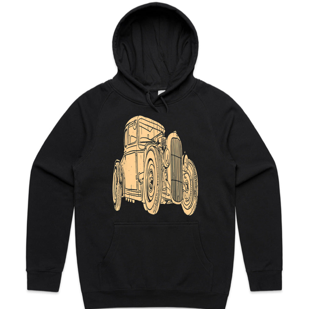 Vintage Hot Rod Coupe – Classic Retro Racing Tee