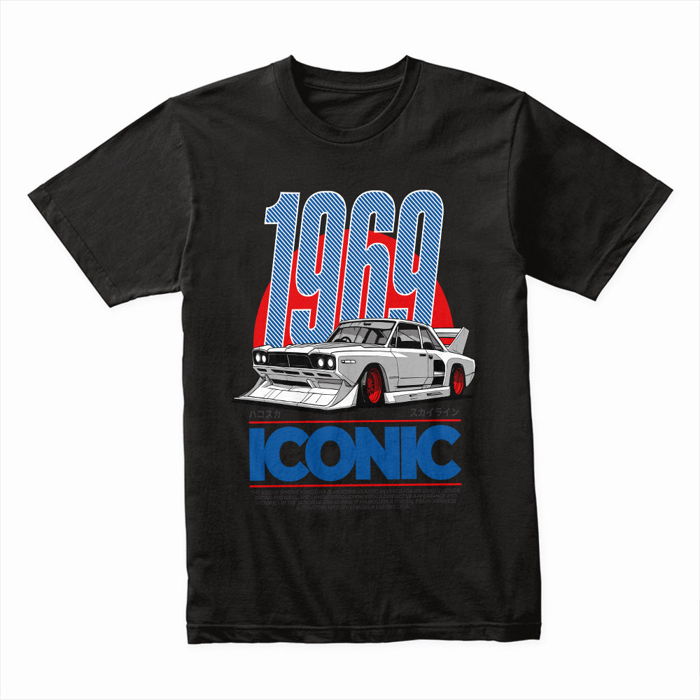 1969 Iconic" Hakosuka Skyline T-Shirt – JDM Classic Legend