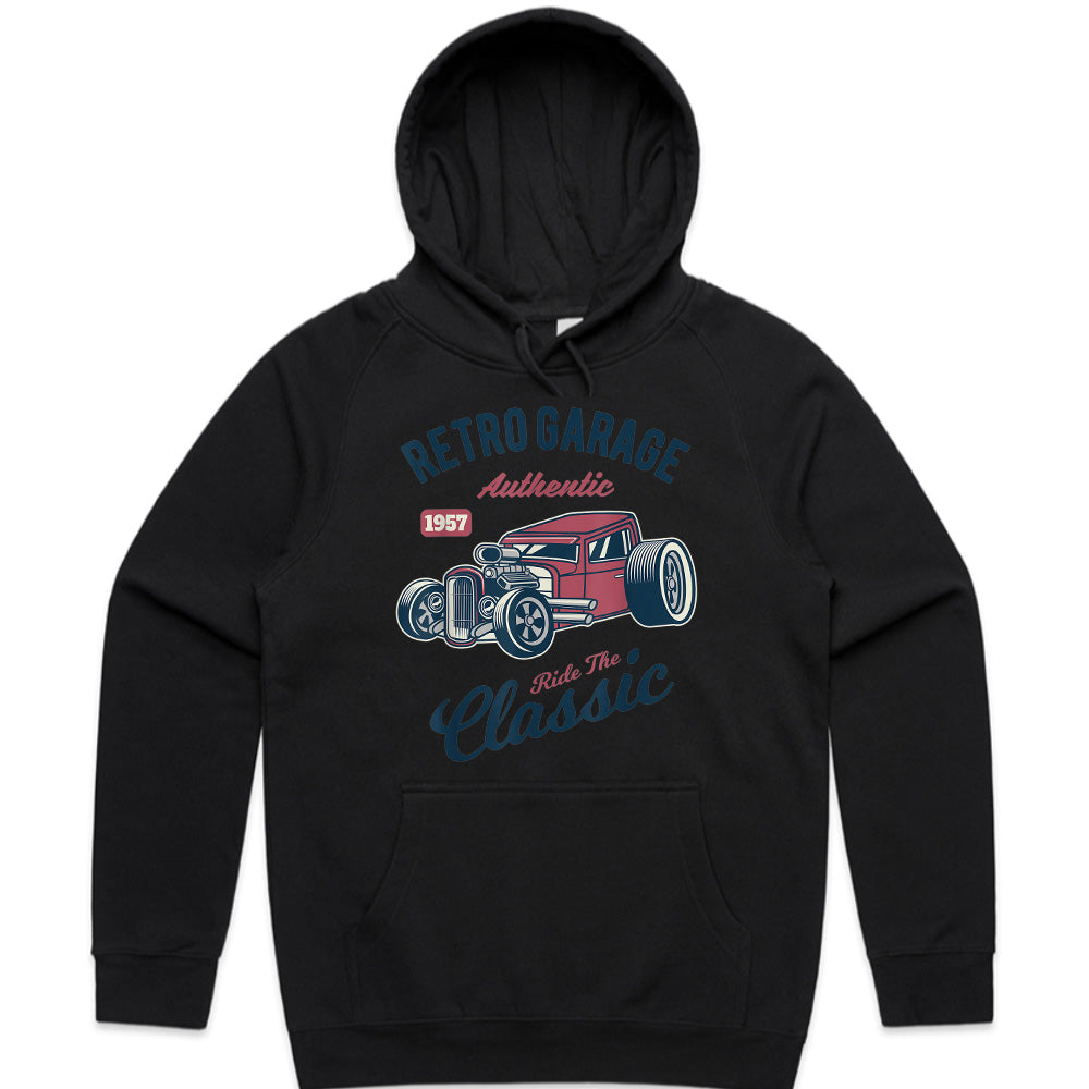 Retro Garage Classic Hot Rod T-Shirt – 1957 Authentic Ride