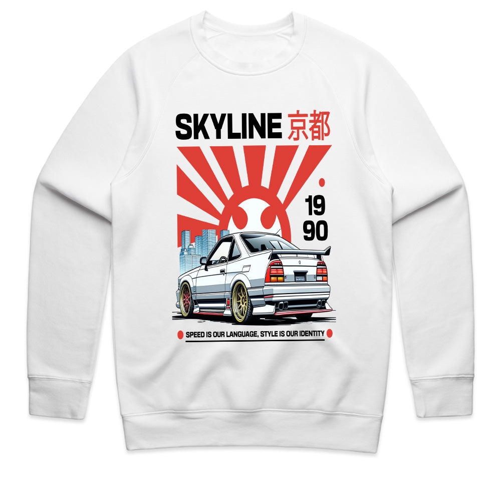 SKYLINE KYOTO 1990 T-Shirt – JDM Heritage & Street Racing Legend