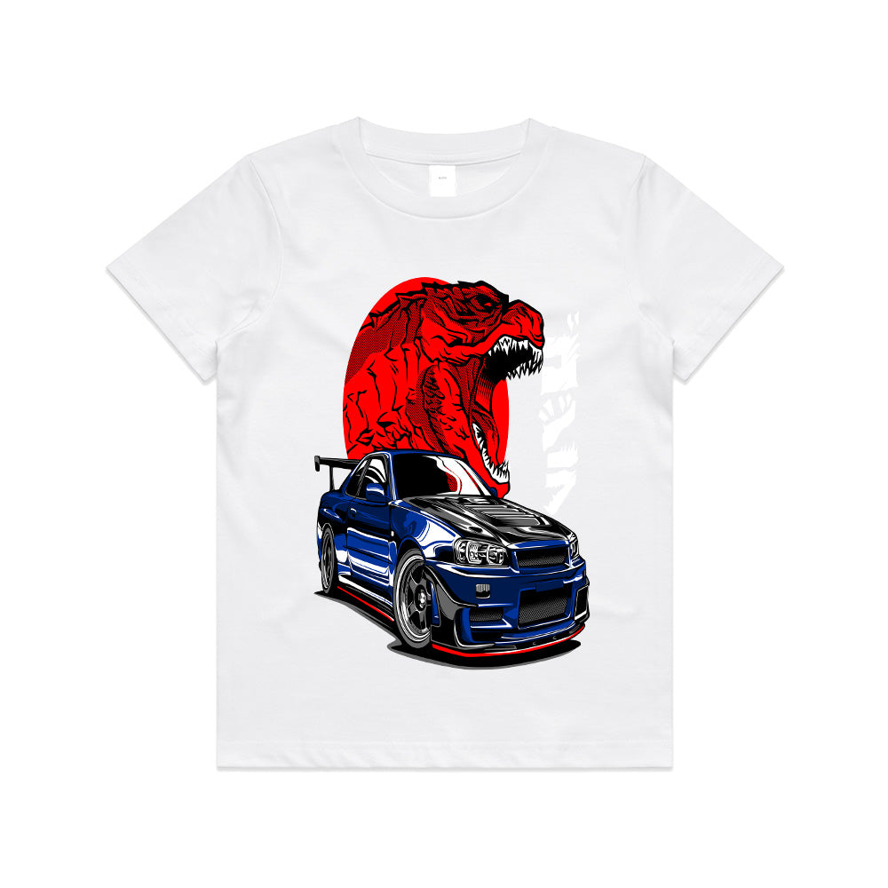 Skyline R34 Godzilla – JDM Beast T-Shirt