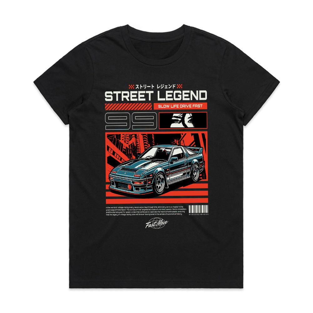 Street Legend – Retro JDM Turbo Tee