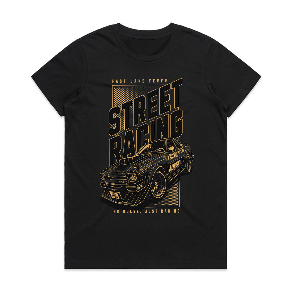 Fast Lane Fever – Street Racing Classic Tee