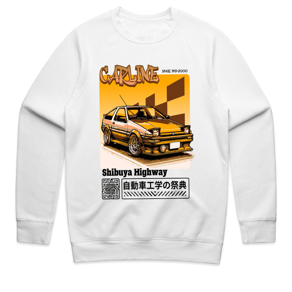 CARLINE AE86 T-Shirt – Shibuya Highway Street Racer