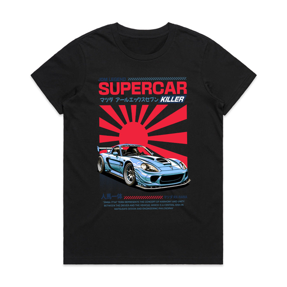 JDM Supercar Killer T-Shirt – Japanese Tuner Car & Street Racing Tee