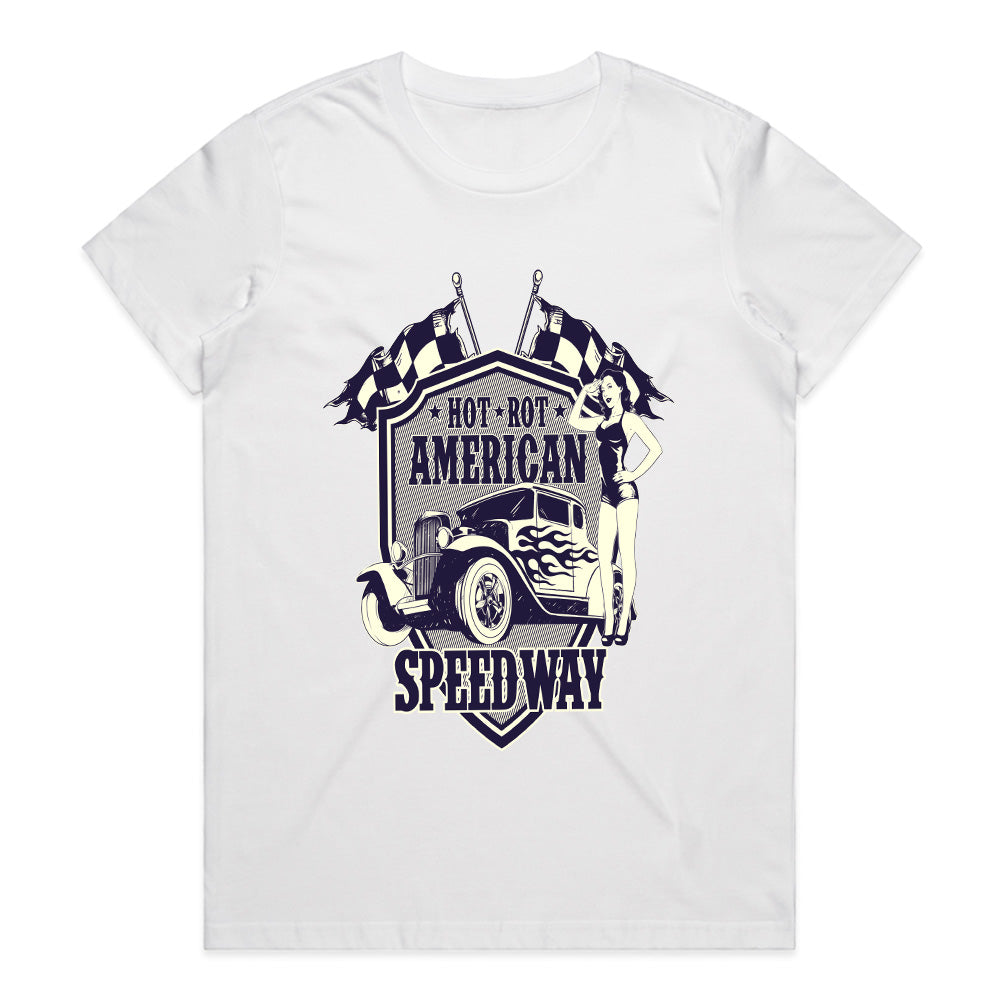 Hot Rod American Speedway T-Shirt – Vintage Racing Classic