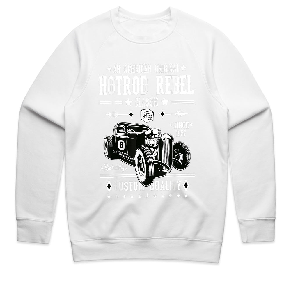 Hot Rod Rebel Classic T-Shirt – Vintage Rockabilly 1957 Custom Car Lover Tee